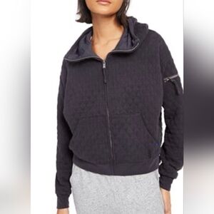 FP Movement Quilted Sweatshirt Black Size L